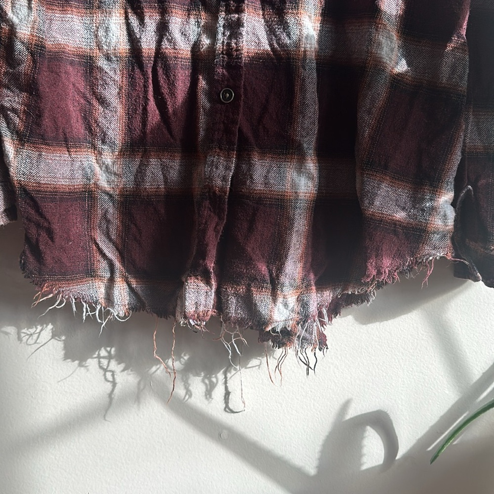 Plaid button up - Picture 2 of 3
